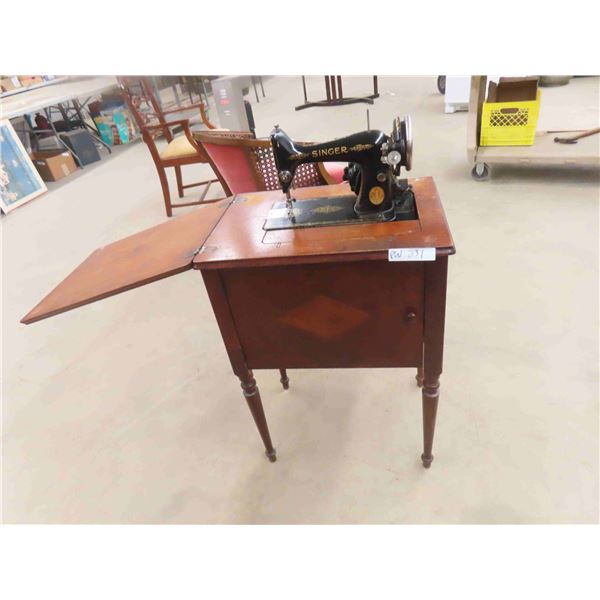 Singer Cabinet Electric Sewing Machine