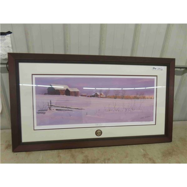 Ducks Unlimited Edition Signed Print Collection by Dave Beckett 24  x 43  