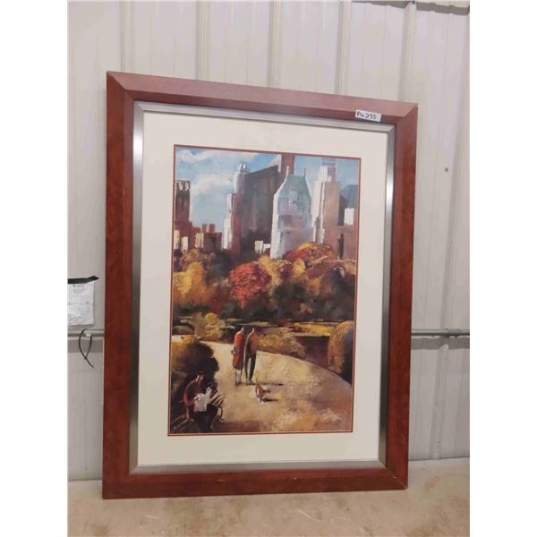 Framed Picture 40" x 52" 