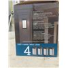 Image 2 : New 4 Solar Post Accent Lights - Black Finish
