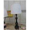 Image 4 : 2 Table Lamps with Shade - Tallest 25" 