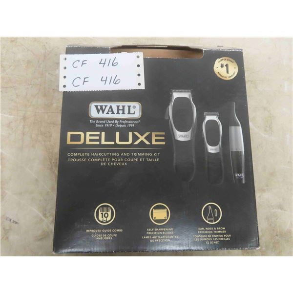 New Wahl Deluxe Complete Hair Cutting + Trimming Kit