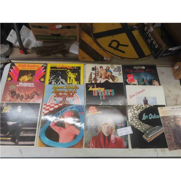 13 Albums ; Bill Haley + The Comets, Billy Joel, Jerry Lee Lewis, plus more