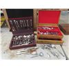 Image 1 : 2 Cases of Silverware - Various Patterns/ Styles