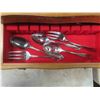 Image 9 : 2 Cases of Silverware - Various Patterns/ Styles