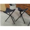 Image 2 : Camping Gear ; 2 Stools, Cot ??/ Bench 8' Long