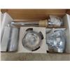 Image 4 : Plumbing Supplies - New + Used ; 2 Sink Drain Assembly, Shower Mixer, Copper 