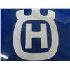 Image 2 : Husqvarna Embossed Metal Sign 20 x 25.5" 