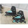 Image 2 : 2 Pairs of Inline Skates/ Roller Blades Women's Sz 9, Forum Brand Derby Girls Sz 9-11