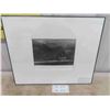 Image 1 : 16"x 20" Framed of Approx. 8" x 10" Black + White Photo by Erik Simanis with Embossed