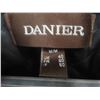 Image 2 : Danier Men's Black Button /up Leather Jackets Sz M/UK 40 with Thinsulate Supreme