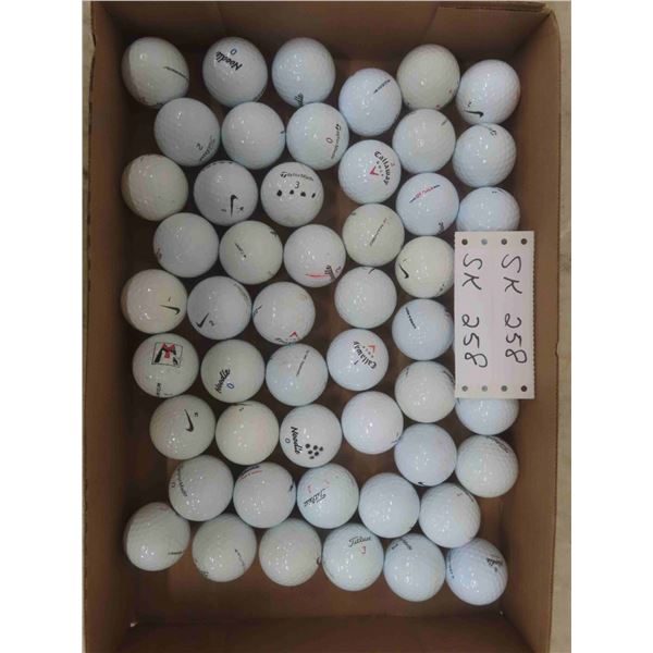 Box of Golf Balls