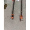 Image 2 : (2) 48" Pipe Clamps