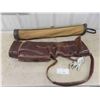 Image 1 : 2 Vintage Golf Bags ; Canvas + Leather