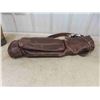 Image 4 : 2 Vintage Golf Bags ; Canvas + Leather