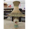 Image 1 : Ceramic Base Table Lamp with Fabric Shade 29.5" tall