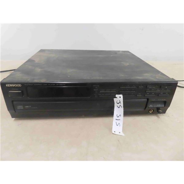 Kenwood 5 Disc Changer with Remote Model DP-R6070