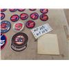 Image 15 : Winnipeg Jets Memorabilia Pack ; Monopoly Boards, 20 Patches, Old Paper Clippings,