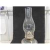 Image 8 : 4 Glass Kerosene Lamps - Tallest 20" 