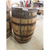 Image 2 : Solid Wood Whiskey Barrel - 45 gal, Jim Beam