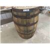Image 2 : Solid Wood Whiskey Barrel - 45 gal, Crown Royal