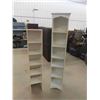 Image 1 : (2) 6 Tier Shelves ; 12" x 13" x 72" & 12" x 12" x 60" 