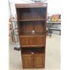 Image 1 : Entertainment Unit/ Cabinet 16" x 30" x 78" 
