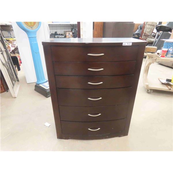 Modern Dresser - 6 Drawer 19.5  x 39  x 49  