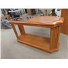 Image 4 : Oak Hall Stand of Sofa Table 18" x 27" x 51" 