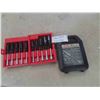 Image 1 : Xcelite 10pc Metric Nut Driver Set + Canadian Tire 30pc 1/4" Drive Socket Set - 