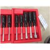 Image 3 : Xcelite 10pc Metric Nut Driver Set + Canadian Tire 30pc 1/4" Drive Socket Set - 