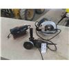 Image 1 : 3 Power Tools ; Mastercraft Circular Saw, B+D Sander, B+D Angle Grinder