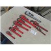 Image 1 : 9 Pipe Wrenches ; 6 Ridgid, Westward Aluminium