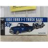 Image 3 : ERTL 1951 Ford F-1 Pick Up Truck, 1940 Ford Coupe + Trailer 1:25 Scale, WIX 