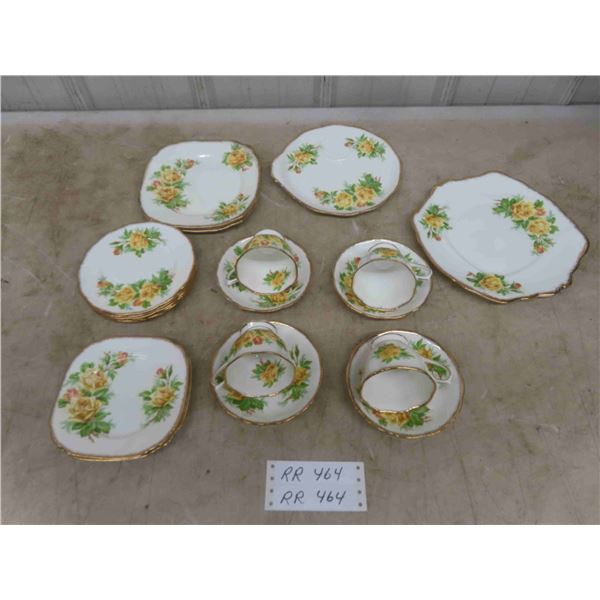 20pcs Royal Albert - Tea Rose Bone China