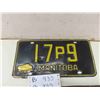 Image 2 : 3 MB License Plates - 40s + 50 s 