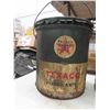 Image 2 : Texaco Lubricants 1/3 Full + Texaco Empty 5 Gal Pails with Lids