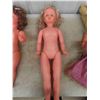 Image 3 : 5 Plastic Dolls - Tallest 31" 