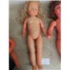 Image 5 : 5 Plastic Dolls - Tallest 31" 