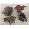 Image 5 : Box Full of Carburetors - 1 with Manifold, 1 with Glass Sediment Bowl