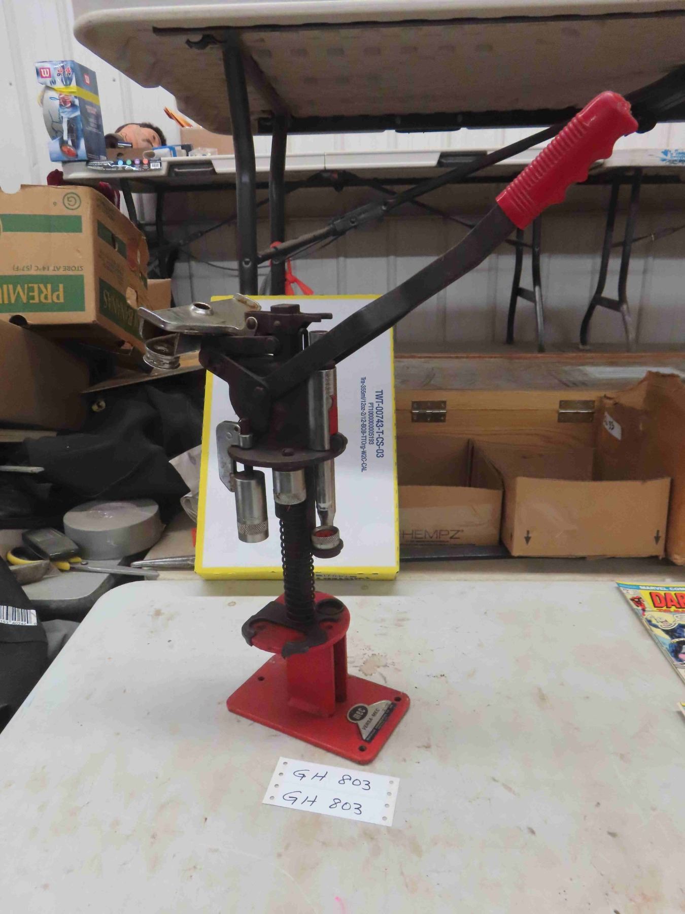 Versa-Mac Re Loading Press - McSherry Auction Service Ltd.