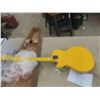 Image 8 : New Epiphone Les Paul Melody Maker Electric Guitar, Sunset Yellow with Box