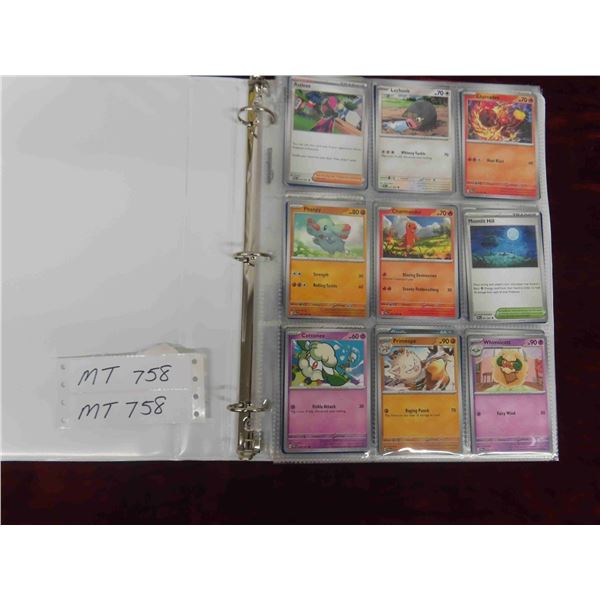 Pokémon Binder with 216 Cards