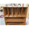 Image 2 : Rolling 2-Tier Metal Cart, Desk w/ 2 Drawers, Step-Stools, Wooden Organizer, Floor Fan, etc