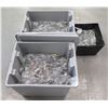 Image 1 : Qty 3 Bins Metal & Plastic Coated Paper Clips