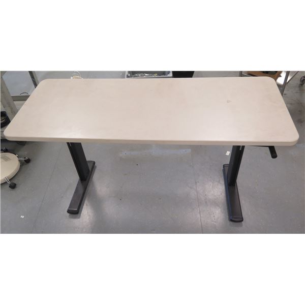 VL 1 Special AVL-000131-00 Adjustable Height Table 58 x23 x22 H