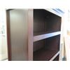 Image 3 : Wooden 3-Shelf Cabinet w/ Lower Drawers 31"x12"x72"H