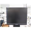 Image 2 : Samsung MJ17ASSBY SyncMaster LCD Monitor w/ Keyboard Tray on Rolling Pole Stand