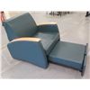 Image 1 : Reclining Padded Armchair w/ Pull Out Bed