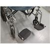 Image 2 : Medline MDS80680G Excel Extra-Wide (22") Seat Wheelchair